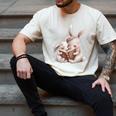 Funny Book Reading Quote For Women And Girls Rabbits Men's Comfort Colors T-Shirt Ivory