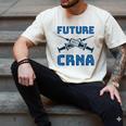 Future CRNA Nurse Anesthetist Student Nursing RN Graduation Men's Comfort Colors T-Shirt Ivory