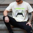 Gamer Dad Gaming Shirts Fathers Day Video Game Daddy Men's Comfort Colors T-Shirt Ivory