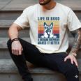 German Shepherd Men Women Dog Dad Mom German Shepherd Men's Comfort Colors T-Shirt Ivory