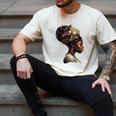 Girl Crown Of Books African Teacher Black History BHM Men's Comfort Colors T-Shirt Ivory