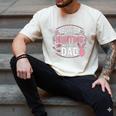 This Girl Loves Hunting With Her Dad Pink Deer Hunter Men's Comfort Colors T-Shirt Ivory