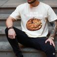Go Away I'm Introverting Cat Introvert Men Women Girls Kids Men's Comfort Colors T-Shirt Ivory