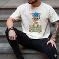 Graduate Kangaroo Class Of 2025 Kids Graduation Men's Comfort Colors T-Shirt Ivory