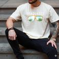 Graduated Graduation Tropical Sunglasses Men's Comfort Colors T-Shirt Ivory