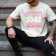 Graduating Class Of 2042 First Day Of School 2042 Graduation Men's Comfort Colors T-Shirt Ivory