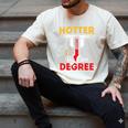 Graduation 2024 Hotter By One Degree Shirt Class Of 24 Men's Comfort Colors T-Shirt Ivory