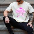 Graduation 2026 Senior 2026 Class Of 2026 Coquette Pink Girl Men's Comfort Colors T-Shirt Ivory