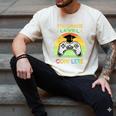 Graduation 5th Grade Level Complete Gamer Class 2021 Gaming Men's Comfort Colors T-Shirt Ivory