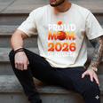 Graduation Basketball Retro Proud Mom Of A 2026 Graduate Men's Comfort Colors T-Shirt Ivory