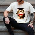 Graduation Cat Class Of 2023 Men's Comfort Colors T-Shirt Ivory