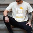 Graduation Class Of 2025 I Am So Done Senior Student Men's Comfort Colors T-Shirt Ivory