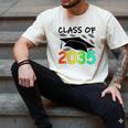 Graduation Class Of 2035 Hand Prints Space Pre-K -12th Grade Men's Comfort Colors T-Shirt Ivory