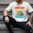 Graduation First Day Of School Crushed It Men's Comfort Colors T-Shirt Ivory