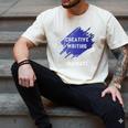 Graduation Graduated Creative Writing Degree University Men's Comfort Colors T-Shirt Ivory