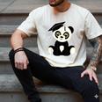 Graduation Panda Bear 2017 Graduate Graduation T-Sh Men's Comfort Colors T-Shirt Ivory