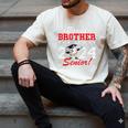 Graduation Proud Brother Of A 2024 Senior Baseball Player Men's Comfort Colors T-Shirt Ivory