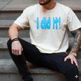 I Did It Graduation Shirt For Graduates And Proud Parents Men's Comfort Colors T-Shirt Ivory