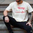 Graduation Shirt For Nurses Nursing School Survivor Tee Men's Comfort Colors T-Shirt Ivory