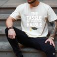 Graduation The Tassle Was Worth The Hassle T-Shirt Men's Comfort Colors T-Shirt Ivory