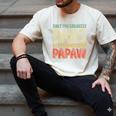 Only The Greatest Dads Get Promoted To Papaw Men's Comfort Colors T-Shirt Ivory