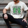Green Sport Loud Proud Cheer Coach Dad Father's Day Men's Comfort Colors T-Shirt Ivory