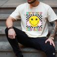 Groovy Next Stop 2nd Grade 1st Grade Graduation 2025 Men's Comfort Colors T-Shirt Ivory