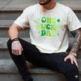 Groovy St Patrick's Day Apparel One Lucky Dad Shirt Small Modern Groovy St Patrick's Day Shirt Men's Comfort Colors T-Shirt Ivory Groovy St Patrick's Day Apparel One Lucky Dad Shirt Small Modern Groovy St Patrick's Day Shirt Men's Comfort Colors T-Shirt Ivory