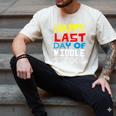 Happy Last Day Of Middle School Graduation Men's Comfort Colors T-Shirt Ivory