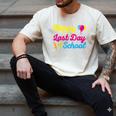 Happy Last Day Of School Graduation Teacher Students T-Shirt Men's Comfort Colors T-Shirt Ivory