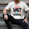 Happy Last Day Of School Kids Teacher Student Graduation Men's Comfort Colors T-Shirt Ivory