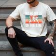 My Heart Is On The Line Football Mom Dad Offensive Lineman Men's Comfort Colors T-Shirt Ivory