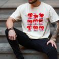 Heart Reading Books Valentine Teacher Boys Girls Book Lover Men's Comfort Colors T-Shirt Ivory