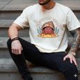 Hermit Crab Saying Emotionally Shelled Introvert Humor Men's Comfort Colors T-Shirt Ivory