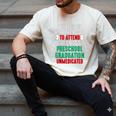 Hilarious Preschool Graduation Mom Dad Meme Preschooler Men's Comfort Colors T-Shirt Ivory