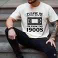 Over The Hill Please Be Patient I'm From The 1900s VHS Men's Comfort Colors T-Shirt Ivory Over The Hill Please Be Patient I'm From The 1900s VHS Men's Comfort Colors T-Shirt Ivory