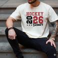 Hockey Senior Night Hockey Senior 2026 Graduation 59 Men's Comfort Colors T-Shirt Ivory