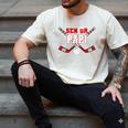 Hockey Senior Papi Graduation Class Of 2026 Kids Men's Comfort Colors T-Shirt Ivory