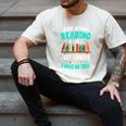 Humor Book Reader A Day Without Reading Is Like Men's Comfort Colors T-Shirt Ivory
