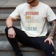 Husband Dad Grandpa 70 Year Old Legend 70th Birthday Men's Comfort Colors T-Shirt Ivory