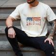 I'm A Dad Grandpa And Veteran Patriotic US Flag Veterans Day Men's Comfort Colors T-Shirt Ivory