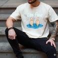 I'm Fine Drowning Thumbs Up Introvert Meme Humor Men's Comfort Colors T-Shirt Ivory