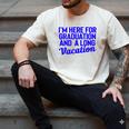 I'm Here For Graduation School Class Senior 2024 Men's Comfort Colors T-Shirt Ivory