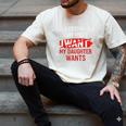 I'm A Grown Man I Do What My Daughter Wants Father Dad Men's Comfort Colors T-Shirt Ivory