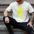 I'm Not Yelling This Is Just My Softball Dad Voice Men's Comfort Colors T-Shirt Ivory