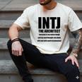 INTJ Architect Personality Introvert Sarcastic Men's Comfort Colors T-Shirt Ivory INTJ Architect Personality Introvert Sarcastic Men's Comfort Colors T-Shirt Ivory