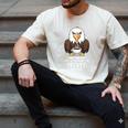 Introvert Eagle And Coffee Lovers Men's Comfort Colors T-Shirt Ivory