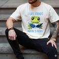 Introvert Herpetologists Amphibian Frog Lover Men's Comfort Colors T-Shirt Ivory