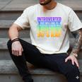 Introverted But Willing To Discuss 90's Rap Men's Comfort Colors T-Shirt Ivory