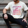 Introverted Willing To Discuss Paperanian Introvert Men's Comfort Colors T-Shirt Ivory Introverted Willing To Discuss Paperanian Introvert Men's Comfort Colors T-Shirt Ivory